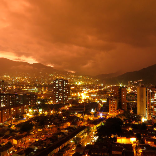 medellin de noche